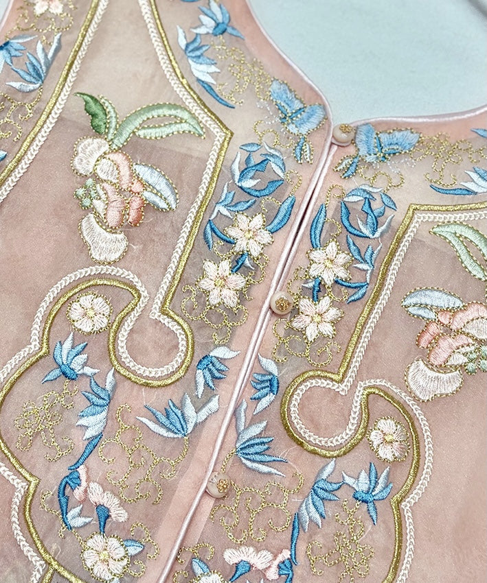 Elowen Embroidered Cheongsam Vest