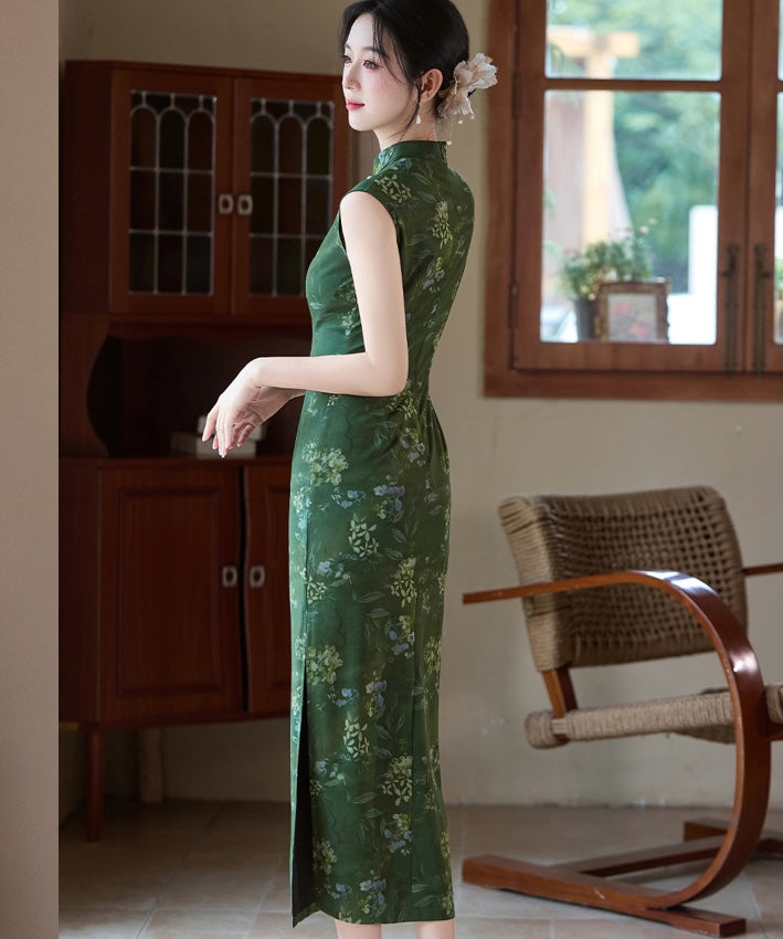Forest Whisper Cheongsam