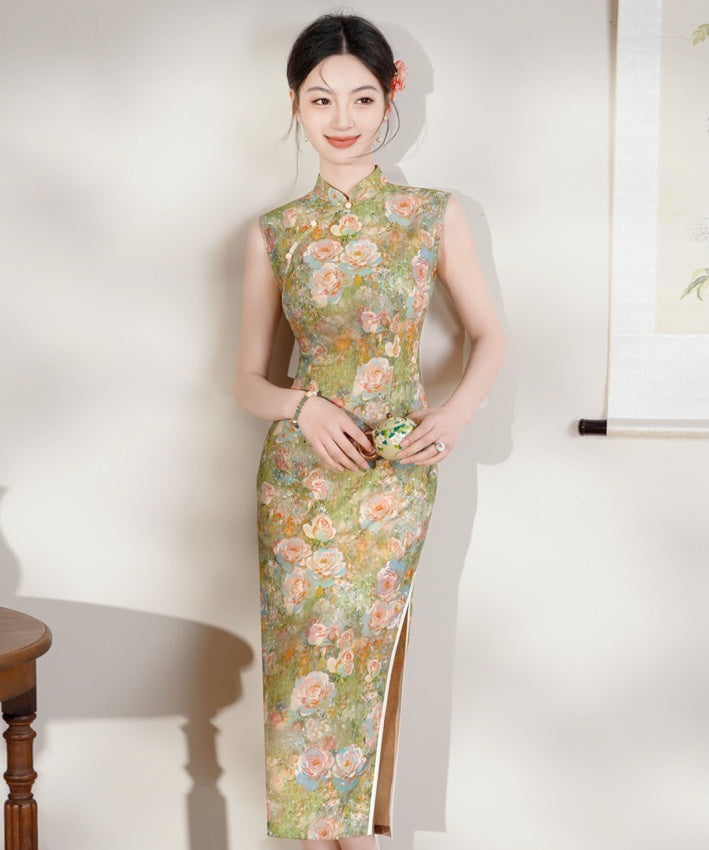 玛丽贝尔花园旗袍