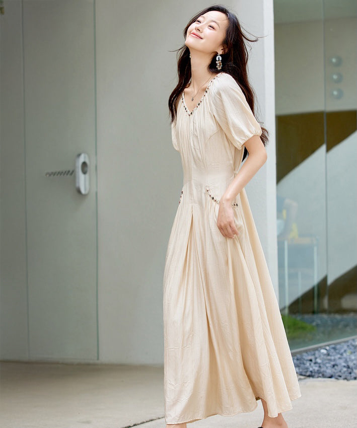 Soft Bloom Poise Dress