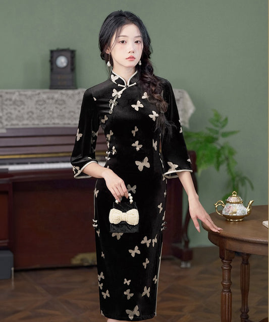 Mdm Ava Winter Cheongsam