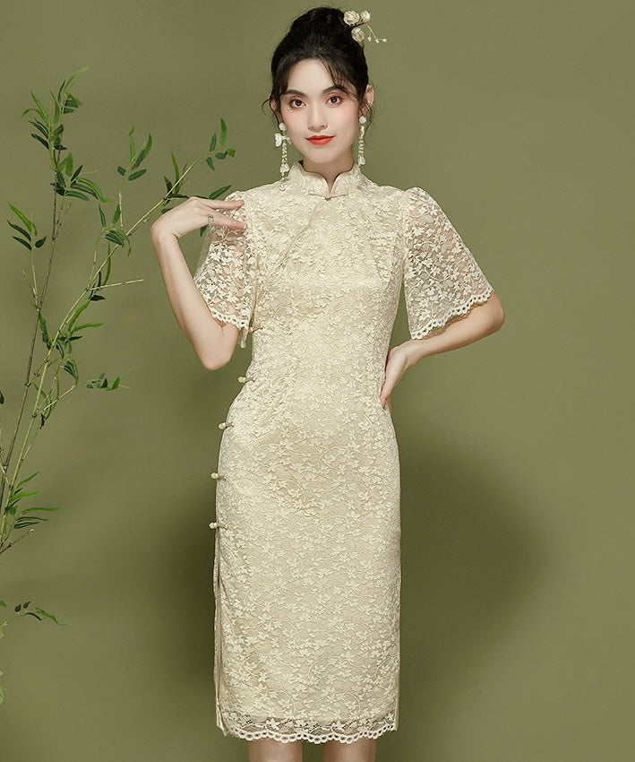 Romance Lace Cheongsam