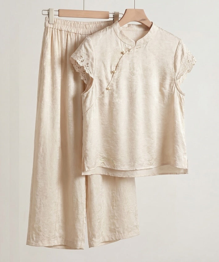 Verona Grace Cheongsam Top & Pants Set