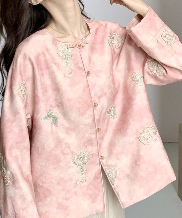 玫瑰花园旗袍外套