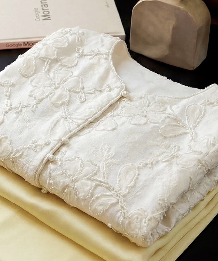 Moonlight Oriental-Inspired Jacket Top