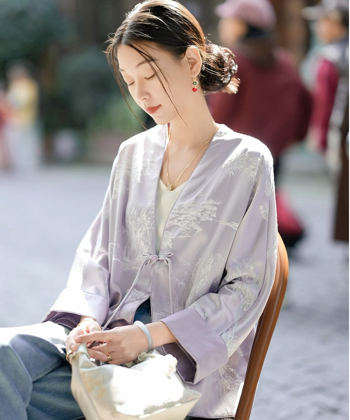 Lilan Tie-Front Jacket