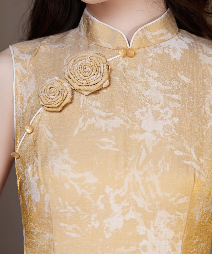 Sienna Golden Cheongsam