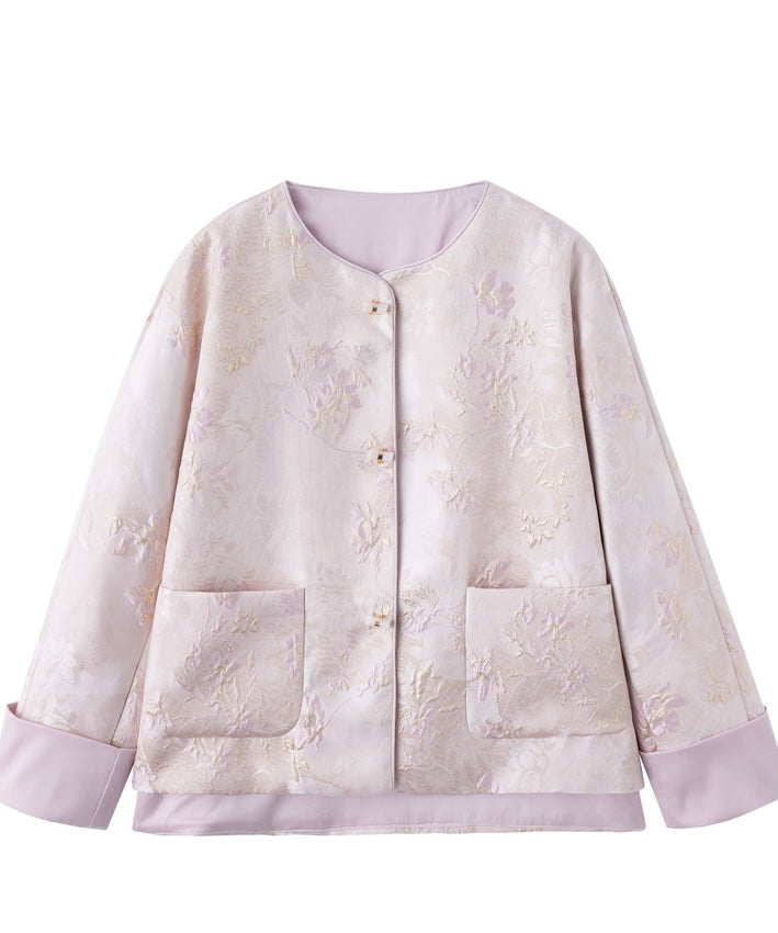 Rosalie Blush Cheongsam Jacket
