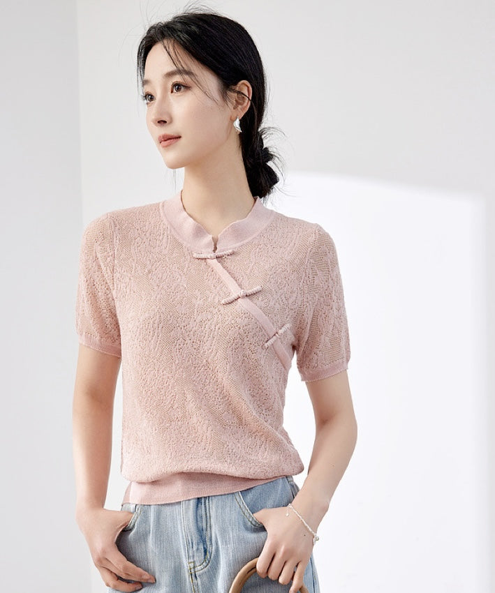 Kellie Laveder Cheongsam Top