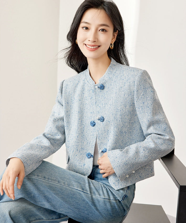 Esti Mandarin Collar Jacket