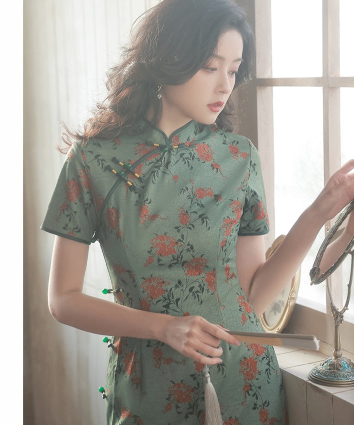 Monica Green Cheongsam