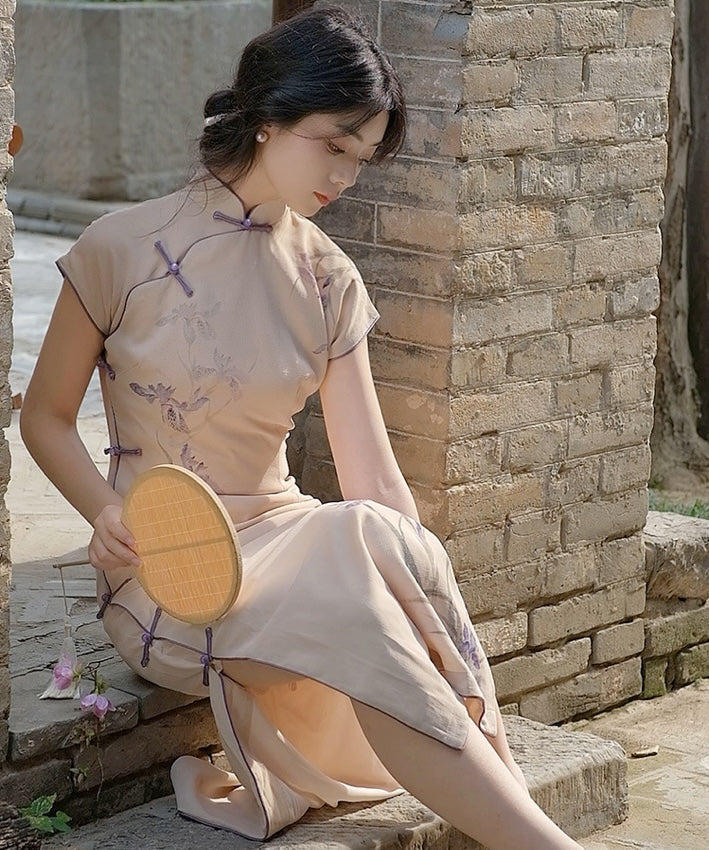 Dainty Maxi Cheongsam