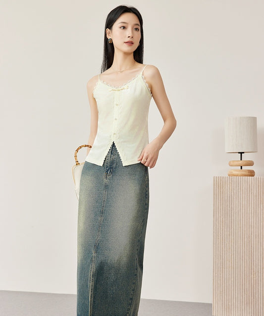 Candy Oriental-Inspired Camisole Top