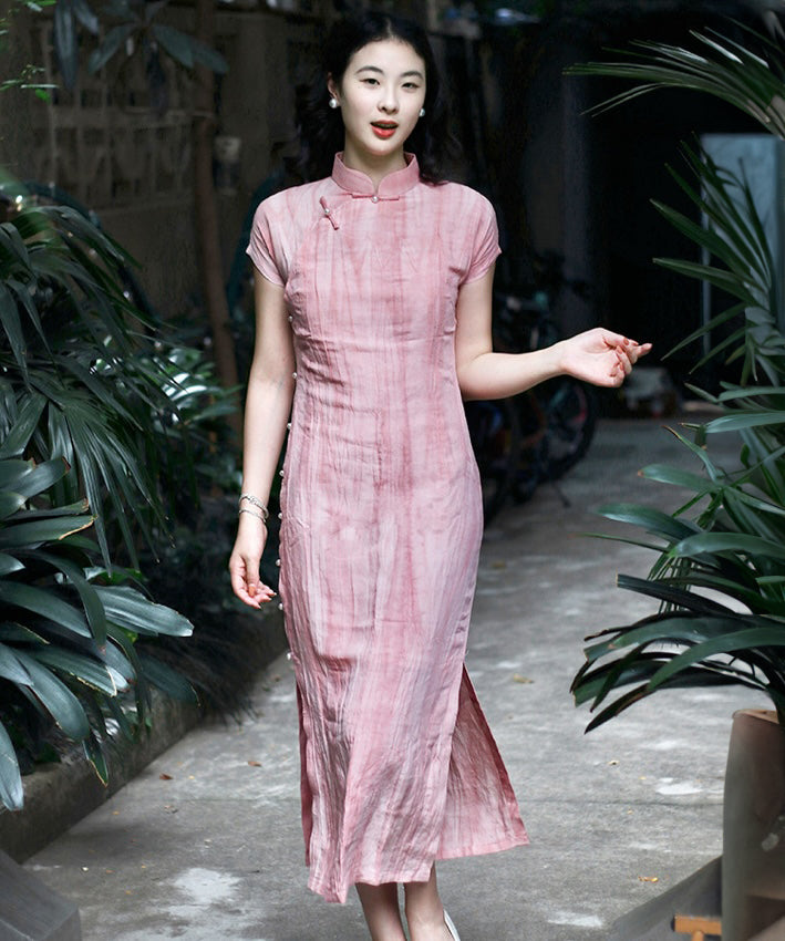 Summer Pink Cheongsam