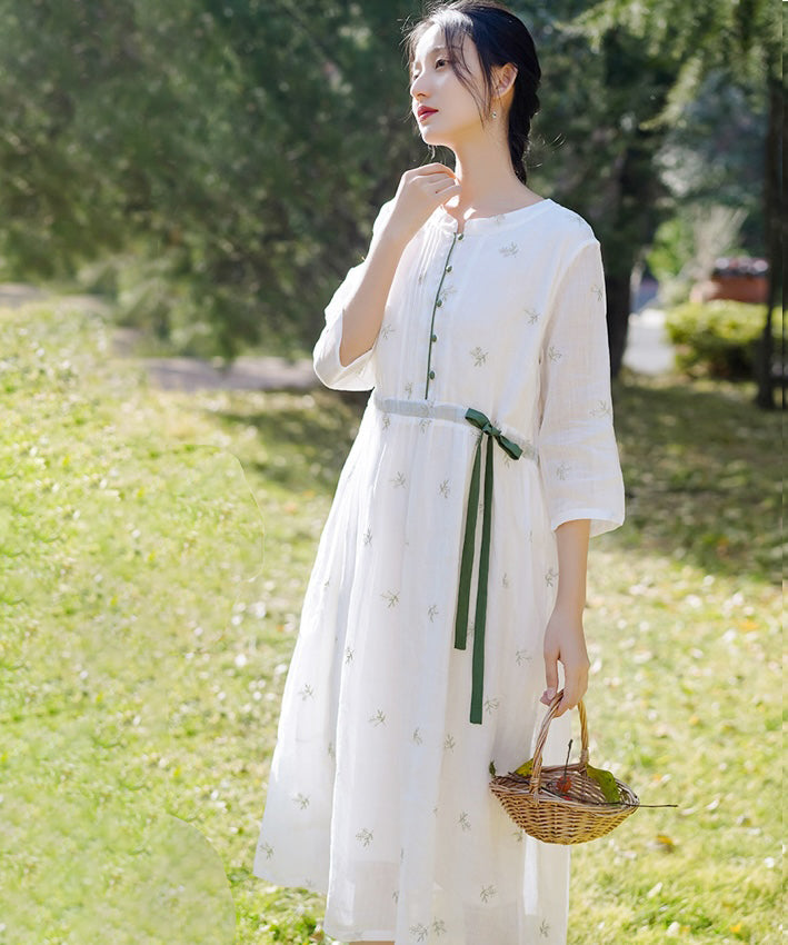 En's Oriental-Insipred Cheongsam Dress