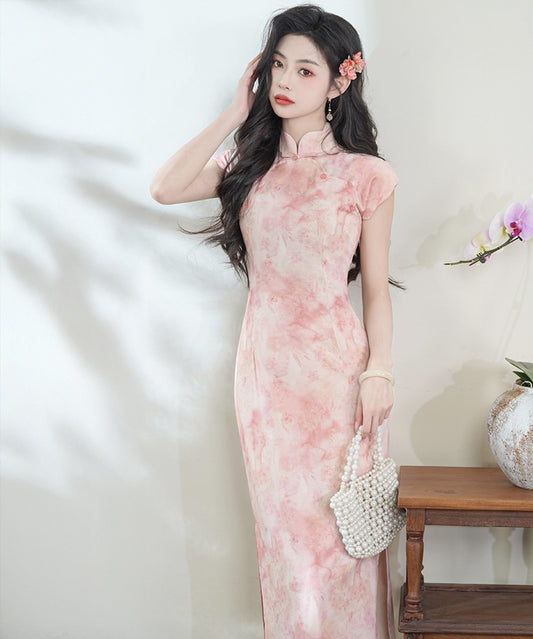Dreamy Pink Cheongsam