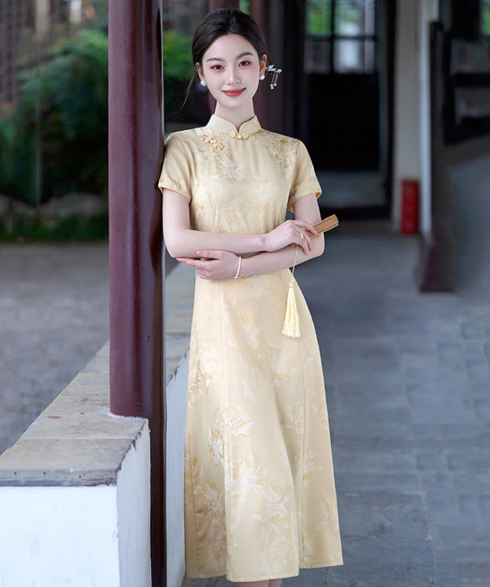 Yifei's Summer Flare Cheongsam