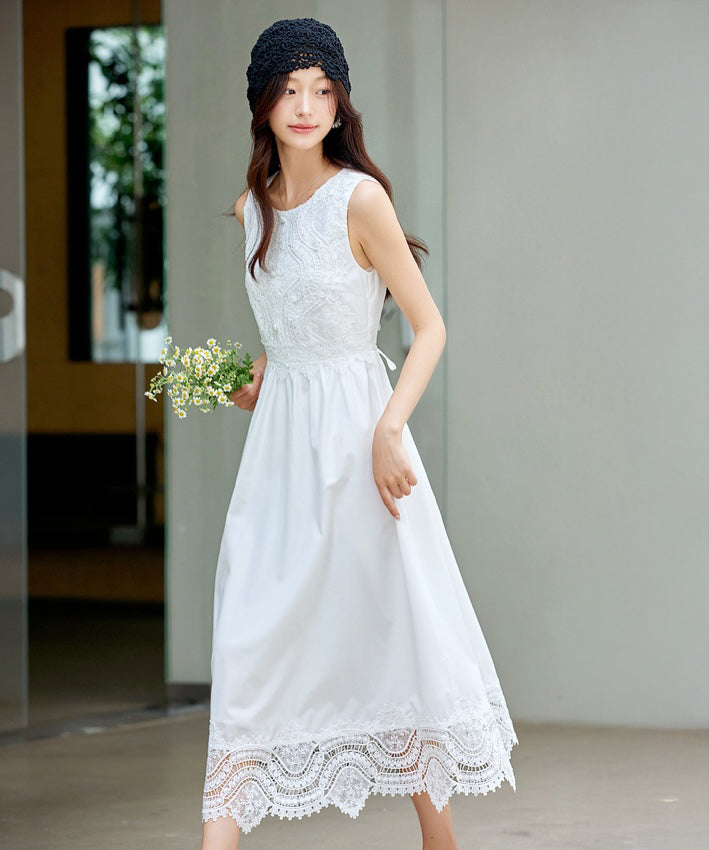 Scarlette Sleeveless Lace Dress
