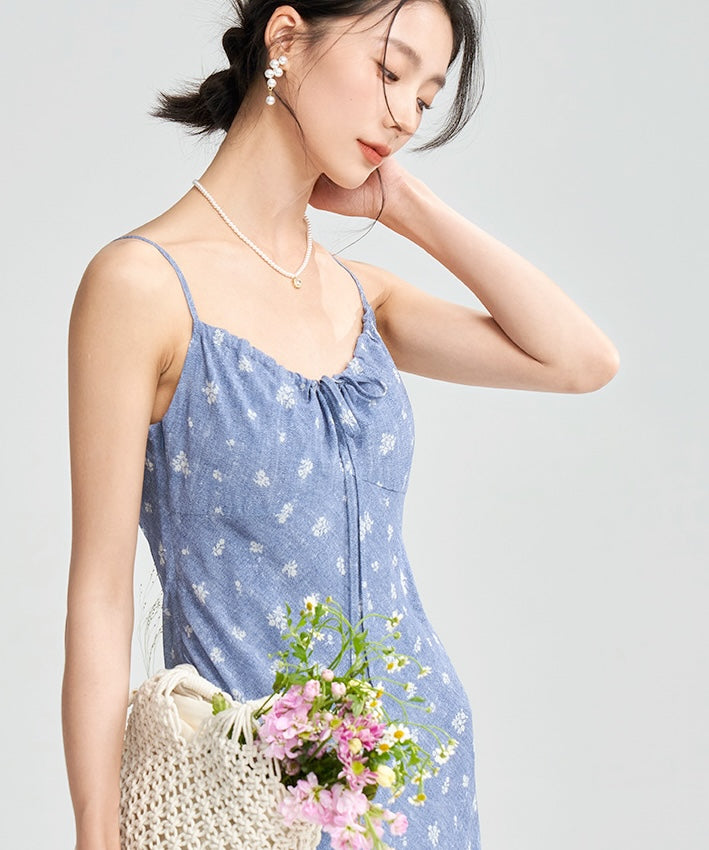 Midsummer Strap Floral Dress