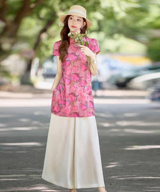 Rose Cheongsam Set