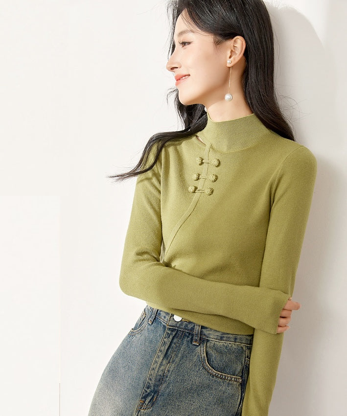 Jing Cuddle-Fit Cheongsam Top