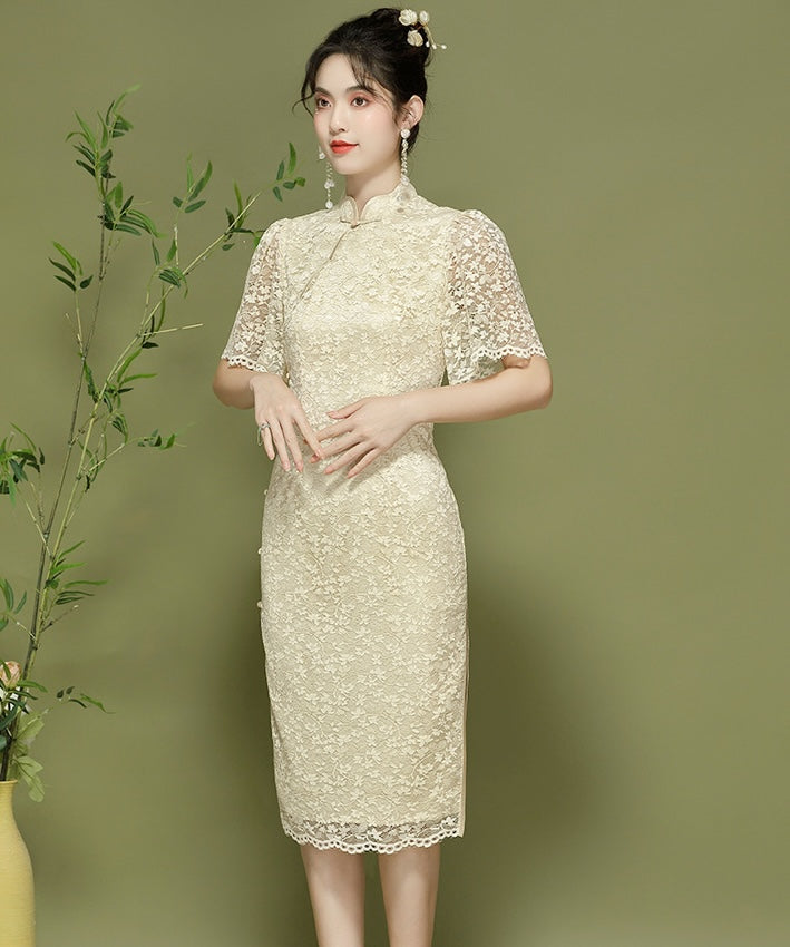 Romance Lace Cheongsam