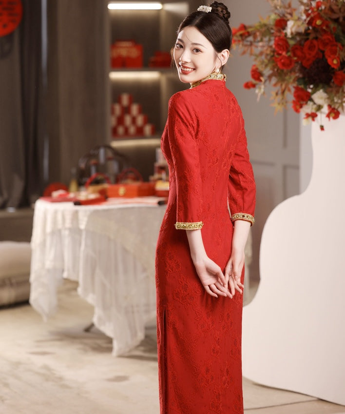 Bri Red Cheongsam