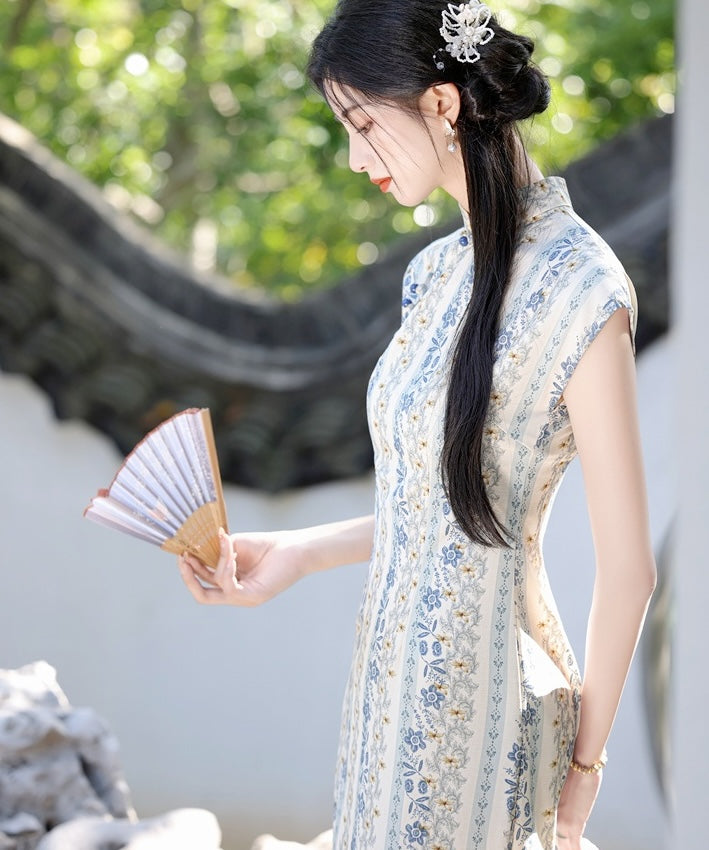 TianXin Floral Maxi Cheongsam