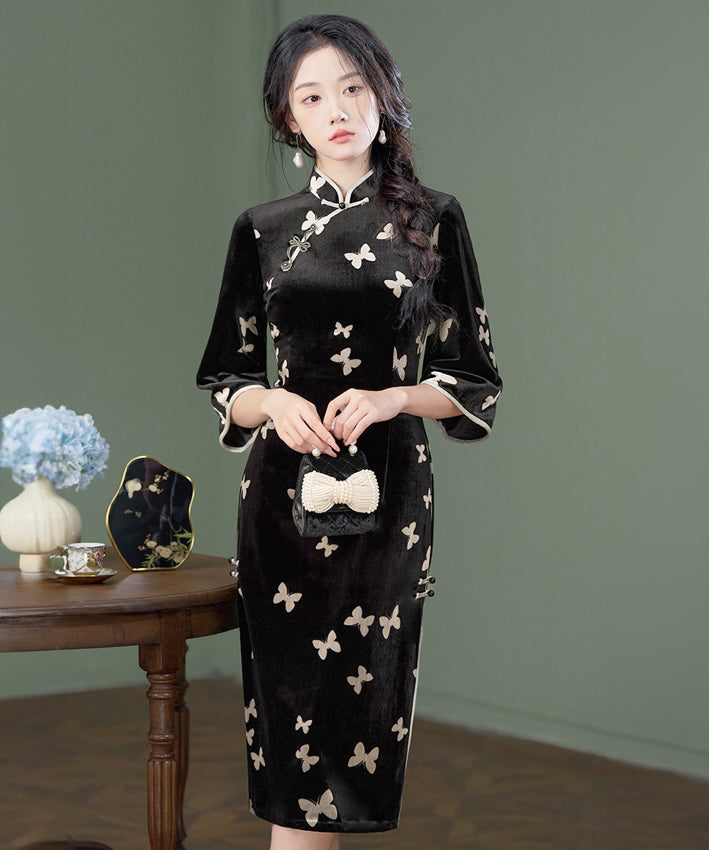 Mdm Ava Winter Cheongsam