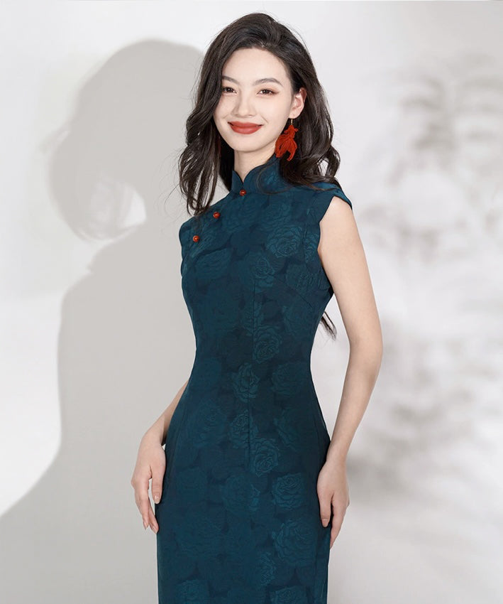 Marine Petal Cheongsam