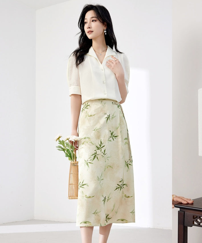 Jae-May Mandarin Knot Skirt