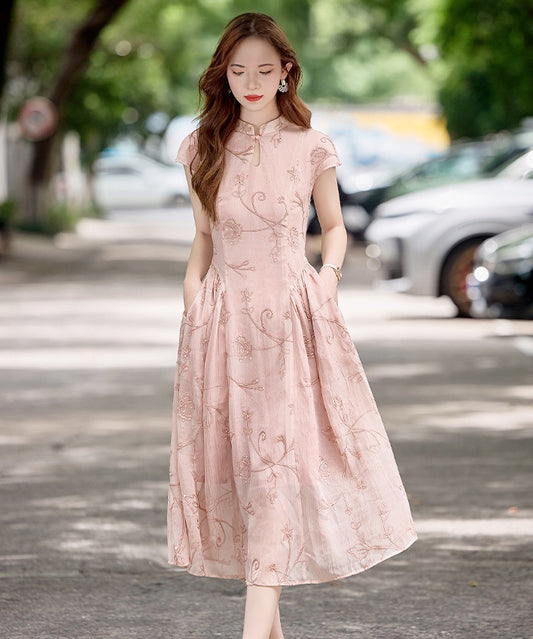 Summery Cheongsam Dress