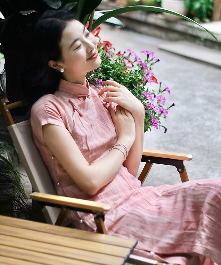 Summer Pink Cheongsam