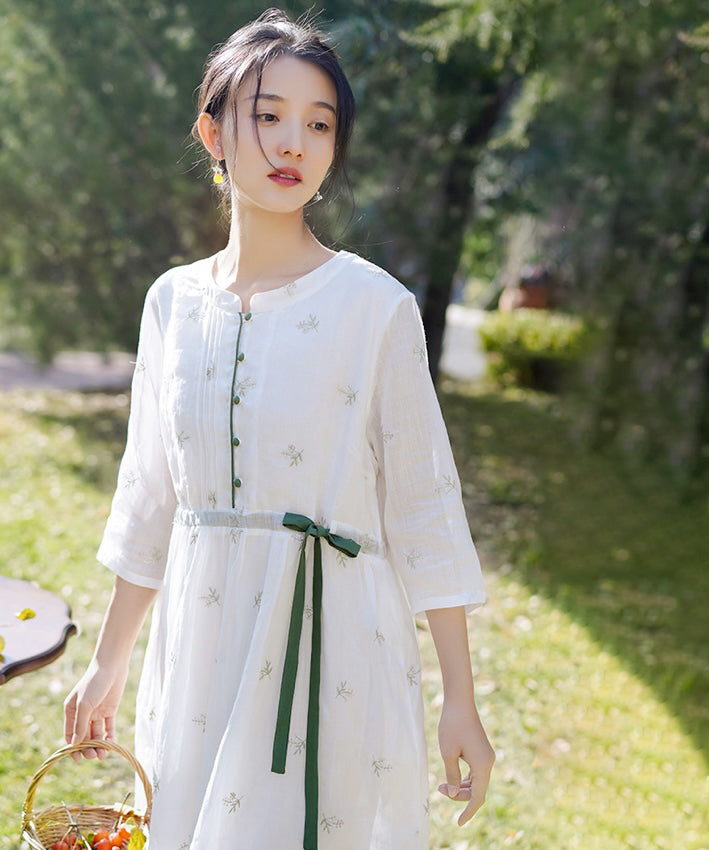En's Oriental-Insipred Cheongsam Dress