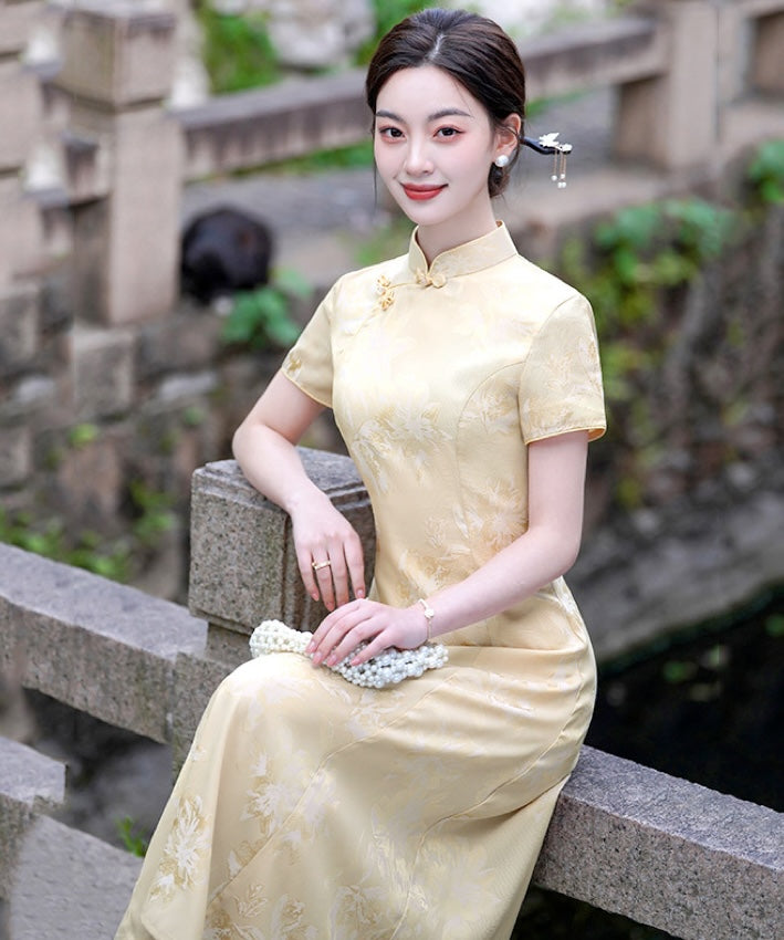 Yifei's Summer Flare Cheongsam