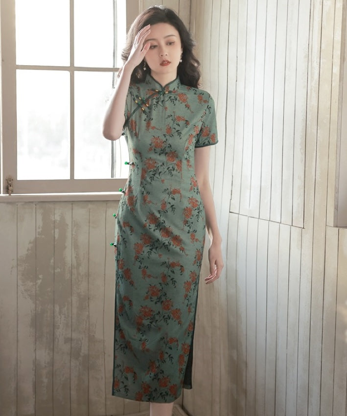 Monica Green Cheongsam