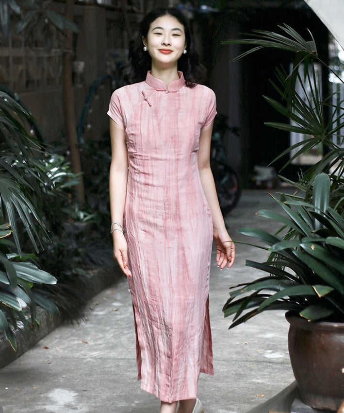 Summer Pink Cheongsam