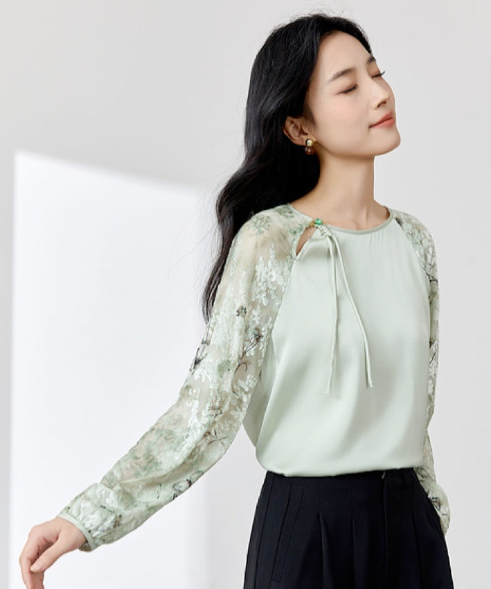 Pearlyn Jade Oriental Top