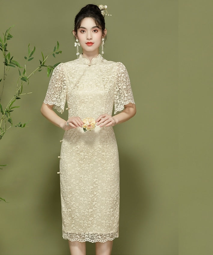 Romance Lace Cheongsam