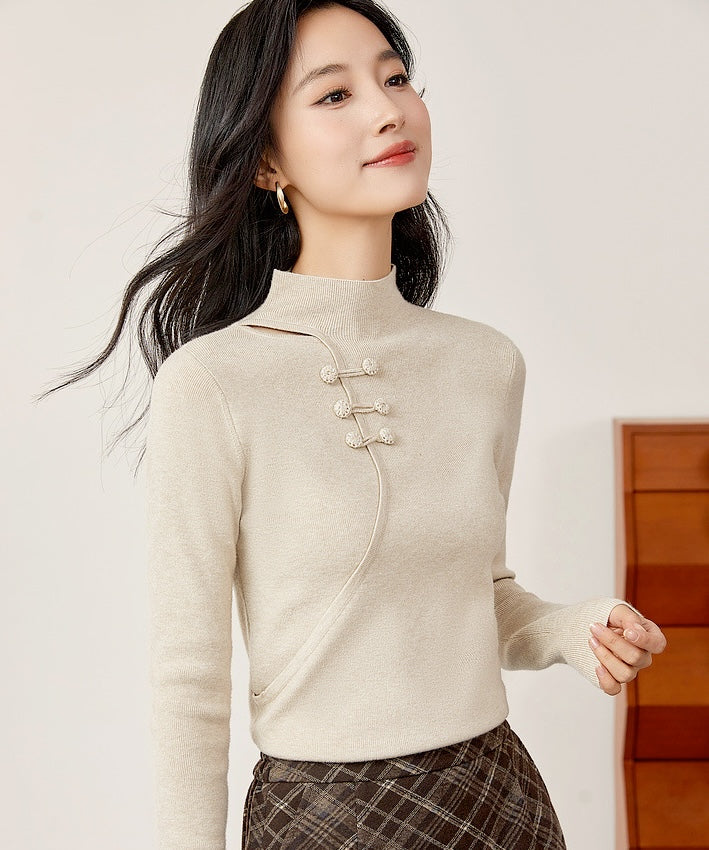 Jing Cuddle-Fit Cheongsam Top