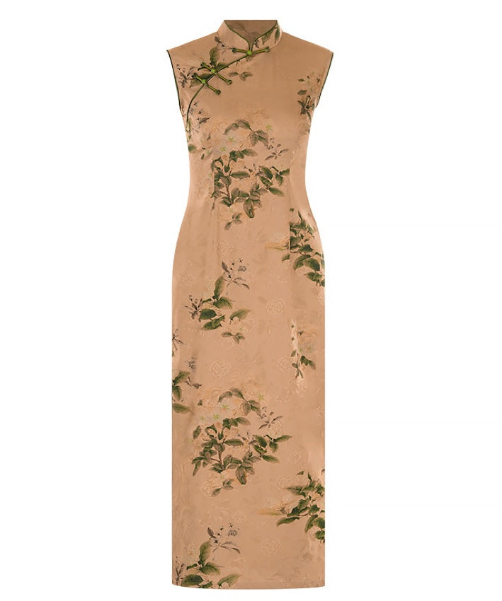 Very Rich Walnut Cheongsam