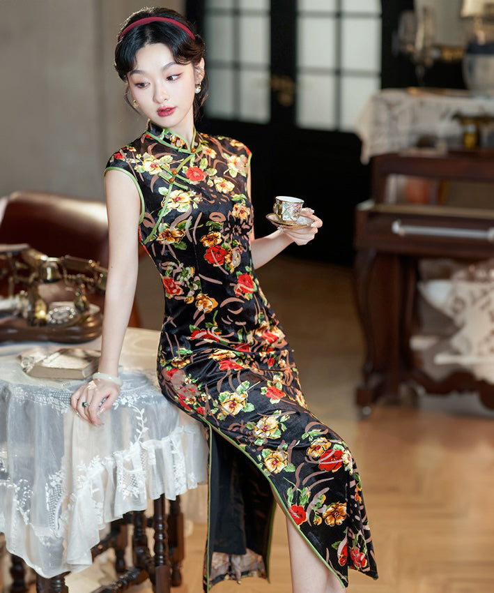 Feili Floral Cheongsam