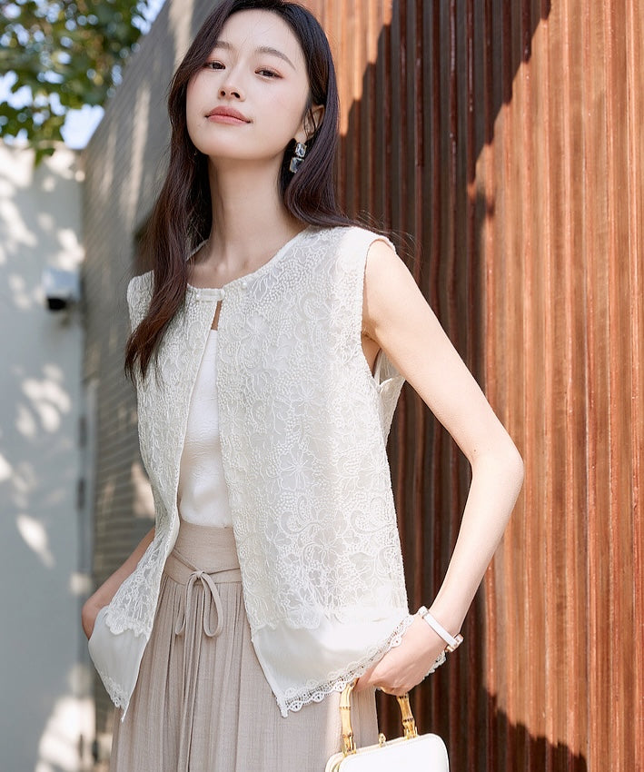 Xuan lv's Lacey Knot Vest