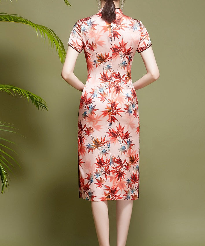 Maple Silk Cheongsam