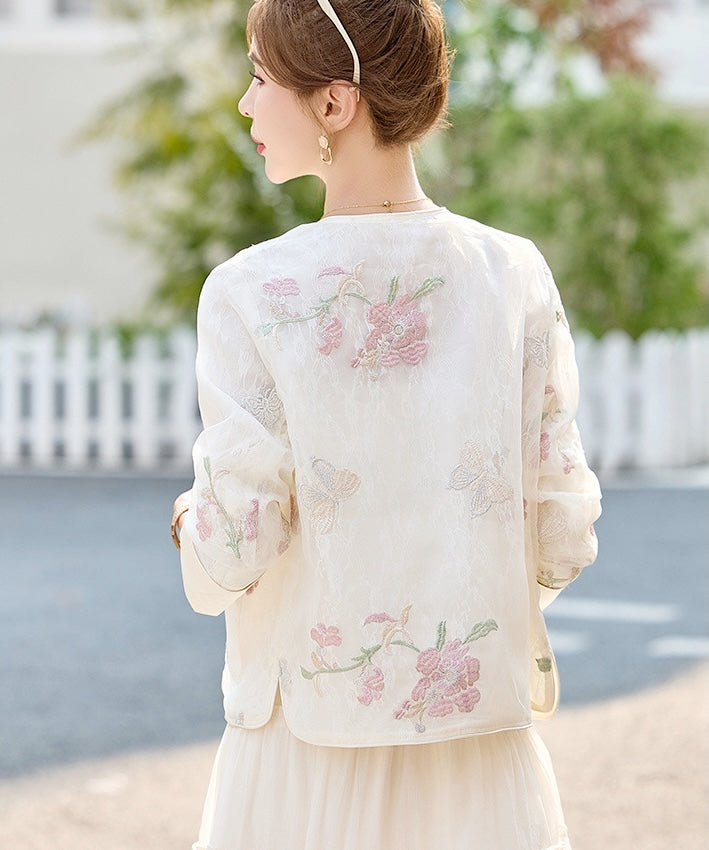 Sera Embroidered Lace Jacket