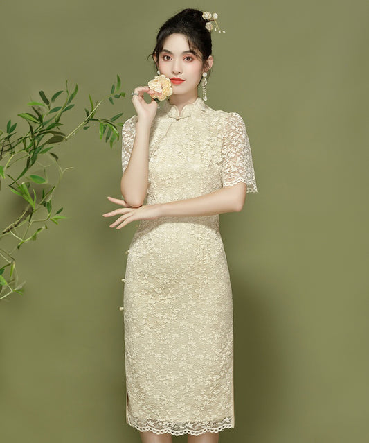 Romance Lace Cheongsam