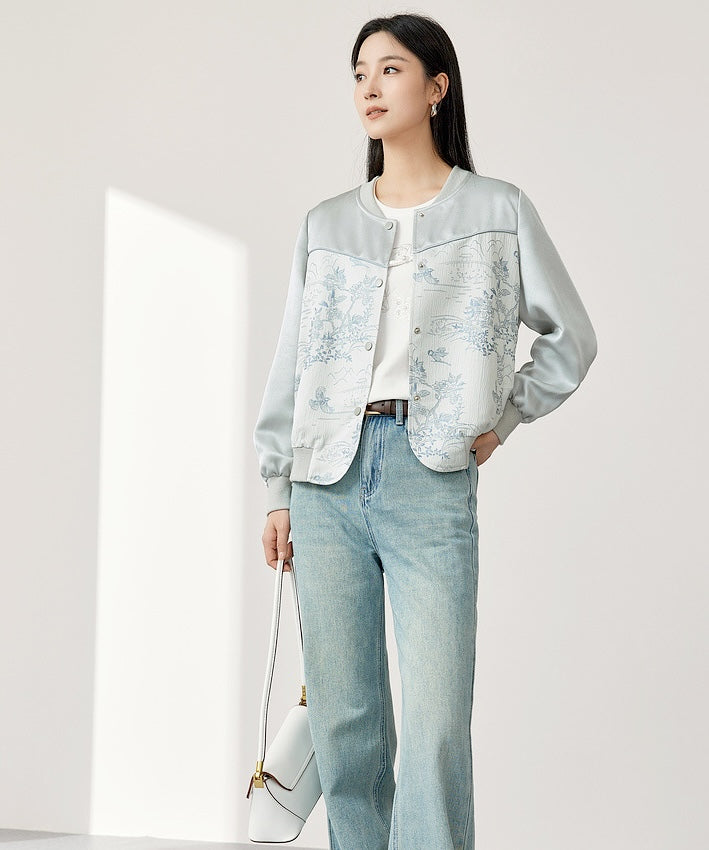 Shuya Oriental Print Jacket