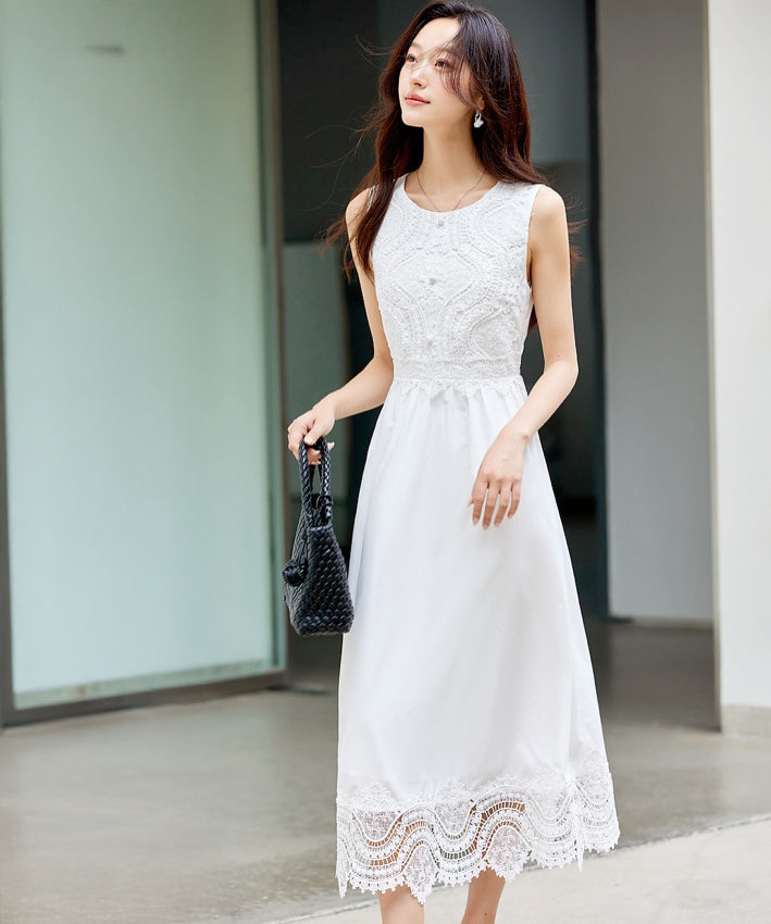 Scarlette Sleeveless Lace Dress