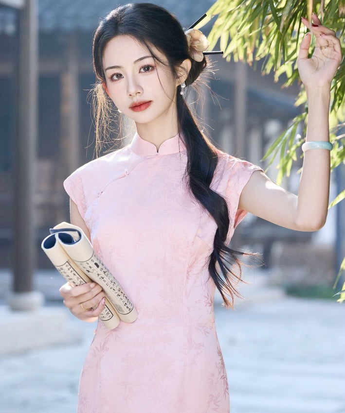 Keyan Scallop Cheongsam