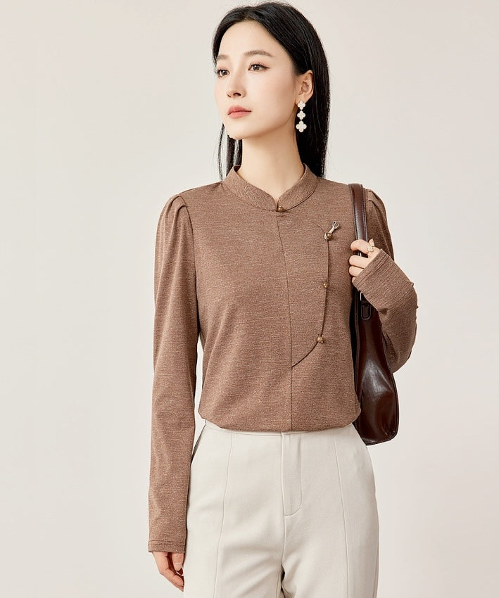 Shufei's Mandarin Collar Top